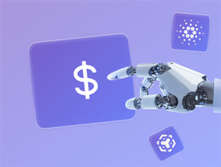 Tracker for crypto portfolio growth displaying balance and profits on Crane Vestholt